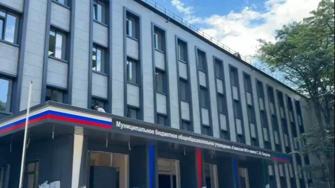 В Махачкале завершается капитальный ремонт одного из старейших учебных заведений Дагестана