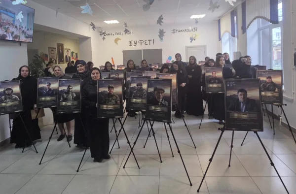 Мероприятия «Свеча моей души», посвященное участникам СВО, состоялось в школе №37 им. М.Н. Нурбагандова