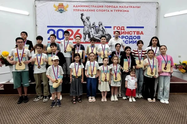 Юные шахматисты определили сильнейших в первенстве Махачкалы