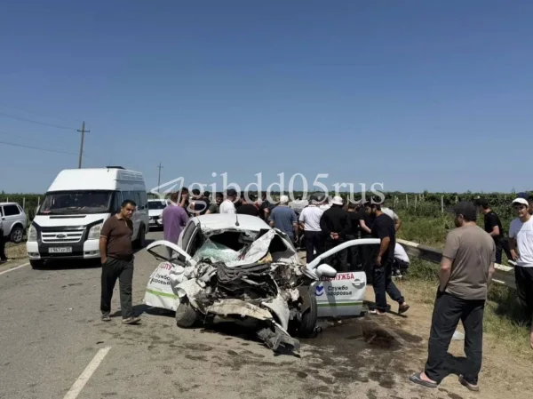 В результате ДТП в Дербентском районе погиб один человек, один госпитализирован