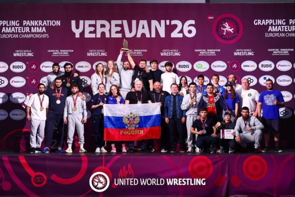 Три дагестанских грэпплера выиграли золото чемпионата Европы в Ереване