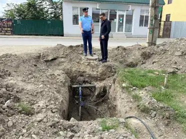 В Магарамкентском районе проложили новую водопроводную линию после вмешательства прокуратуры