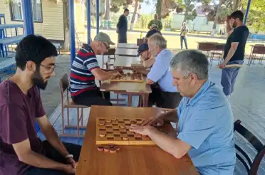 В Избербаше прошел чемпионат Дагестана по шашкам среди спортсменов с нарушением зрения