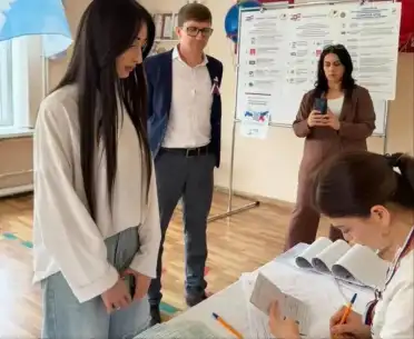 Молодые жители Дагестана впервые приняли участие в голосовании