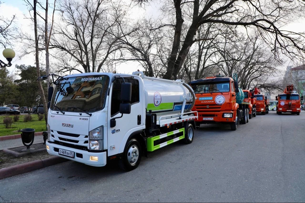 ЕОРД получил новую технику для устранения коммунальных аварий в Махачкале