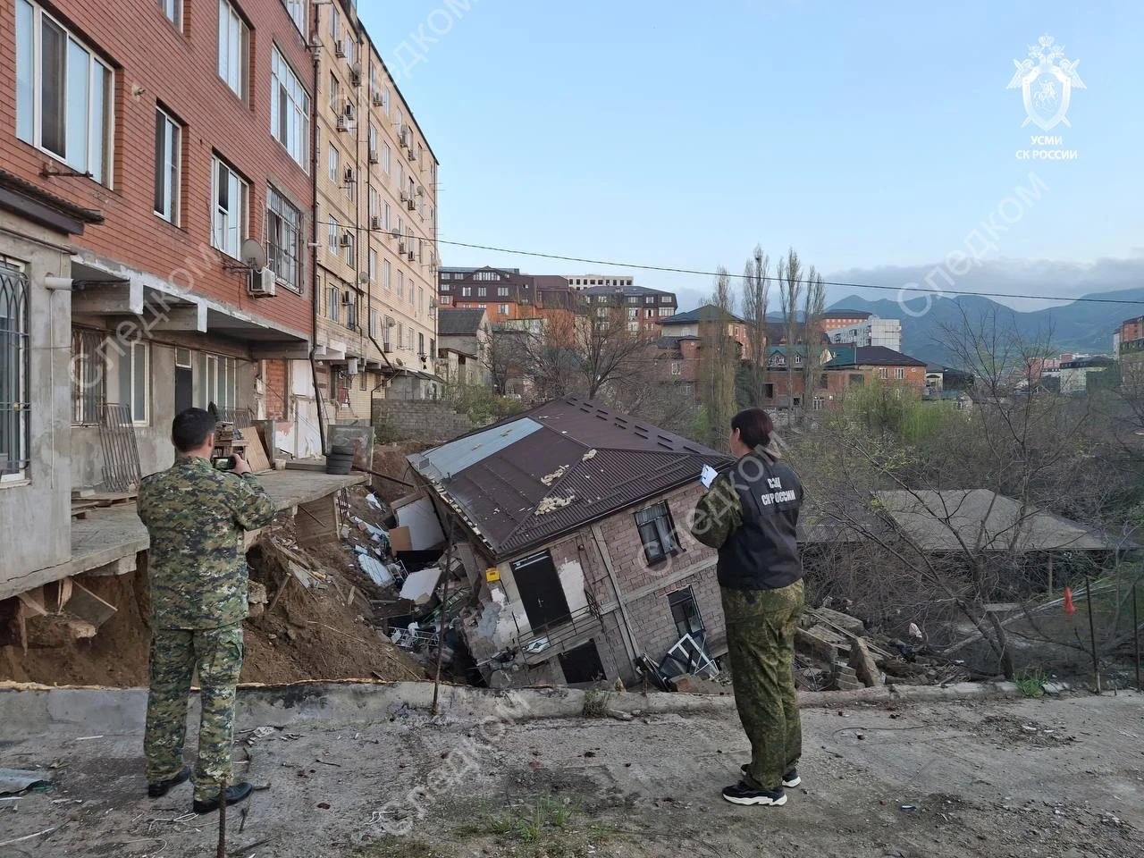 Эксперты СК России обследовали пострадавшие от паводка объекты в Дагестане