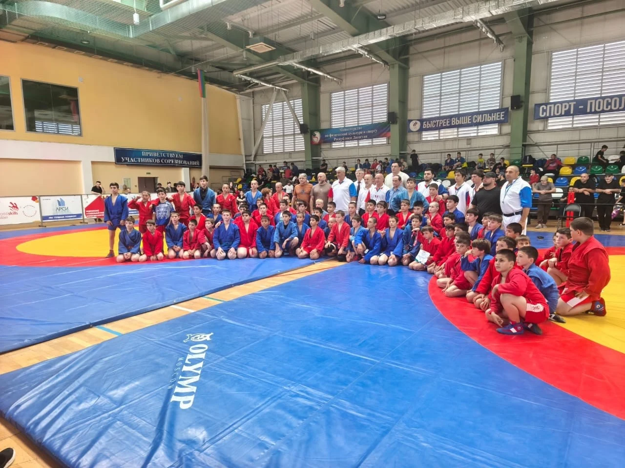 В Каспийске прошел Открытый чемпионат Дагестана по самбо