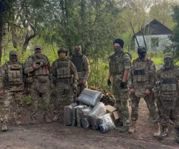 Бойцы казачьего разведывательного батальона «Терек» поблагодарили жителей Магарамкентского района за гуманитарную помощь