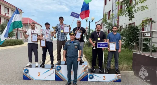 Дагестанские спасатели выиграли окружной турнир МЧС по настольному теннису