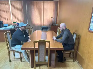 Руководство Курахского района встретилось с участником СВО Багаудином Бабаевым
