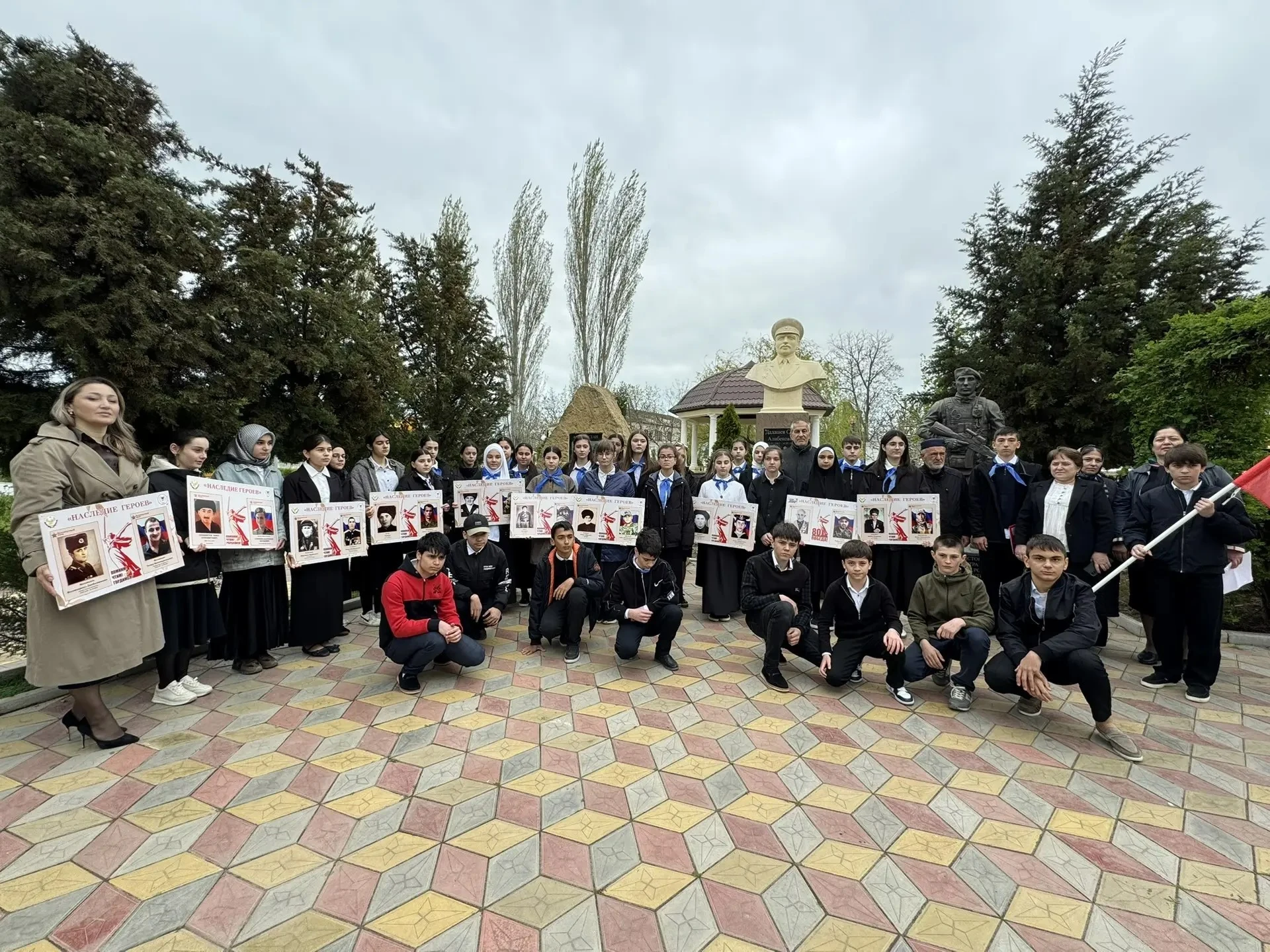 В Каякентском районе ко Дню Победы в Великой Отечественной войне провели митинг