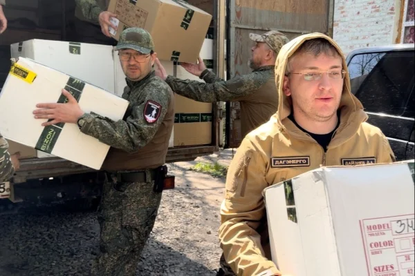 В зону СВО доставлены 25 генераторов для добровольческого батальона «Каспий»