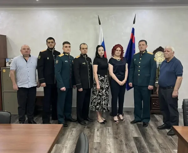 В военной прокуратуре Махачкалы привели к присяге молодого офицера