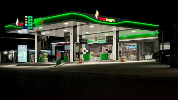Федеральная сеть АЗС «Татнефть» открыла вторую заправку в Дагестане
