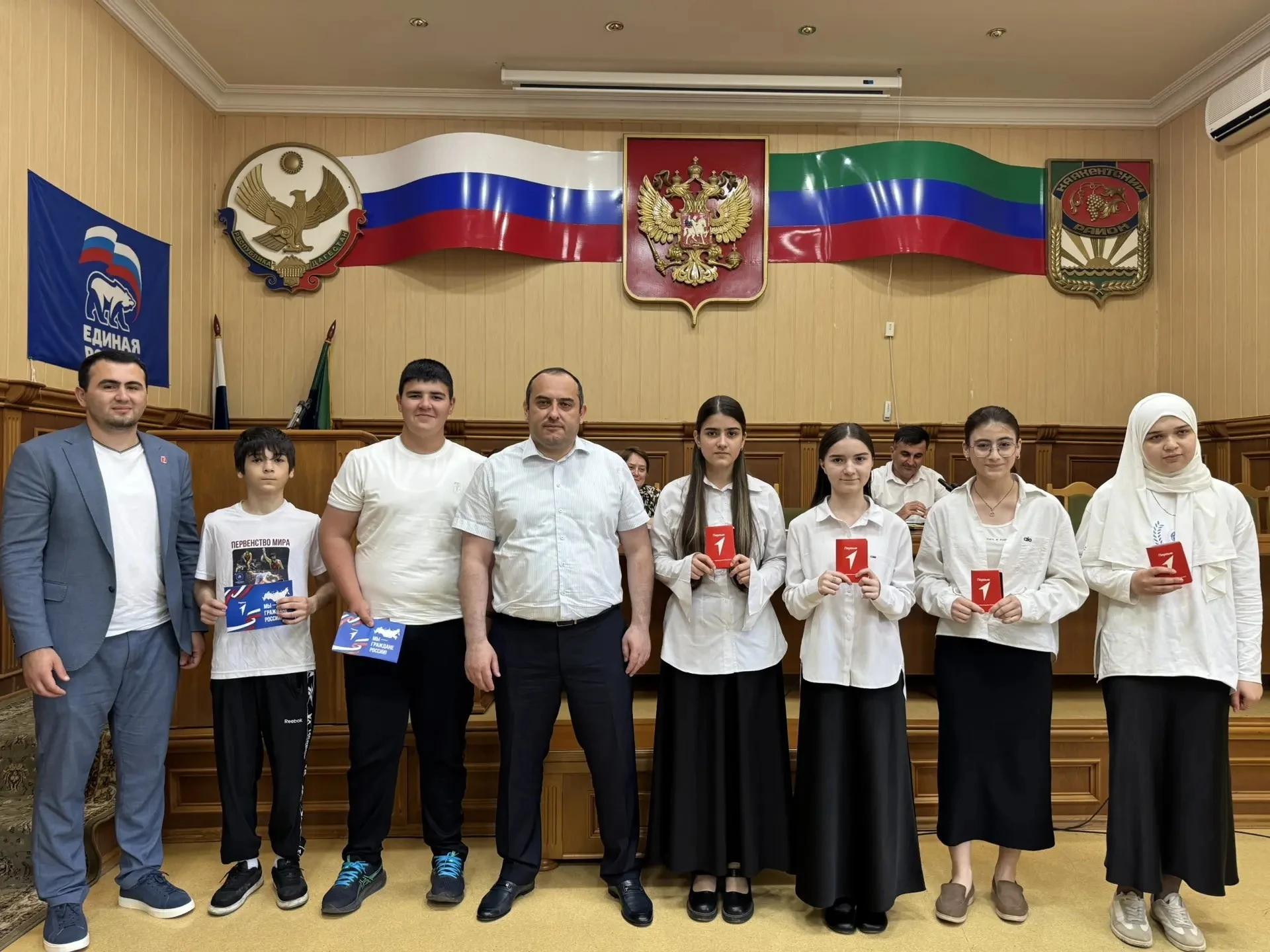 Заседание Координационного совета Движения Первых прошло в Каякентском районе