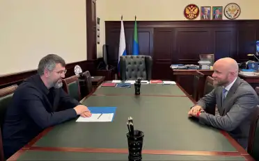 Магомед Рамазанов встретился с заместителем руководителя Росрыболовства Андреем Яковлевым
