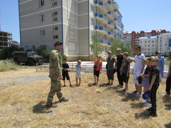В Дагестане стартовала акция «Каникулы с Росгвардией»
