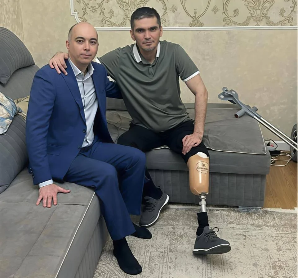 Помощник зампредседателя Госдумы Петра Толстого навестил героя СВО в Дагестане