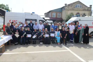 В Кизилюртовской станции скорой помощи отметили День медицинского работника