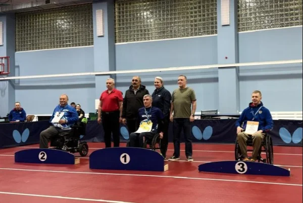 Расул Назиров впервые стал абсолютным чемпионом России по паранастольному теннису