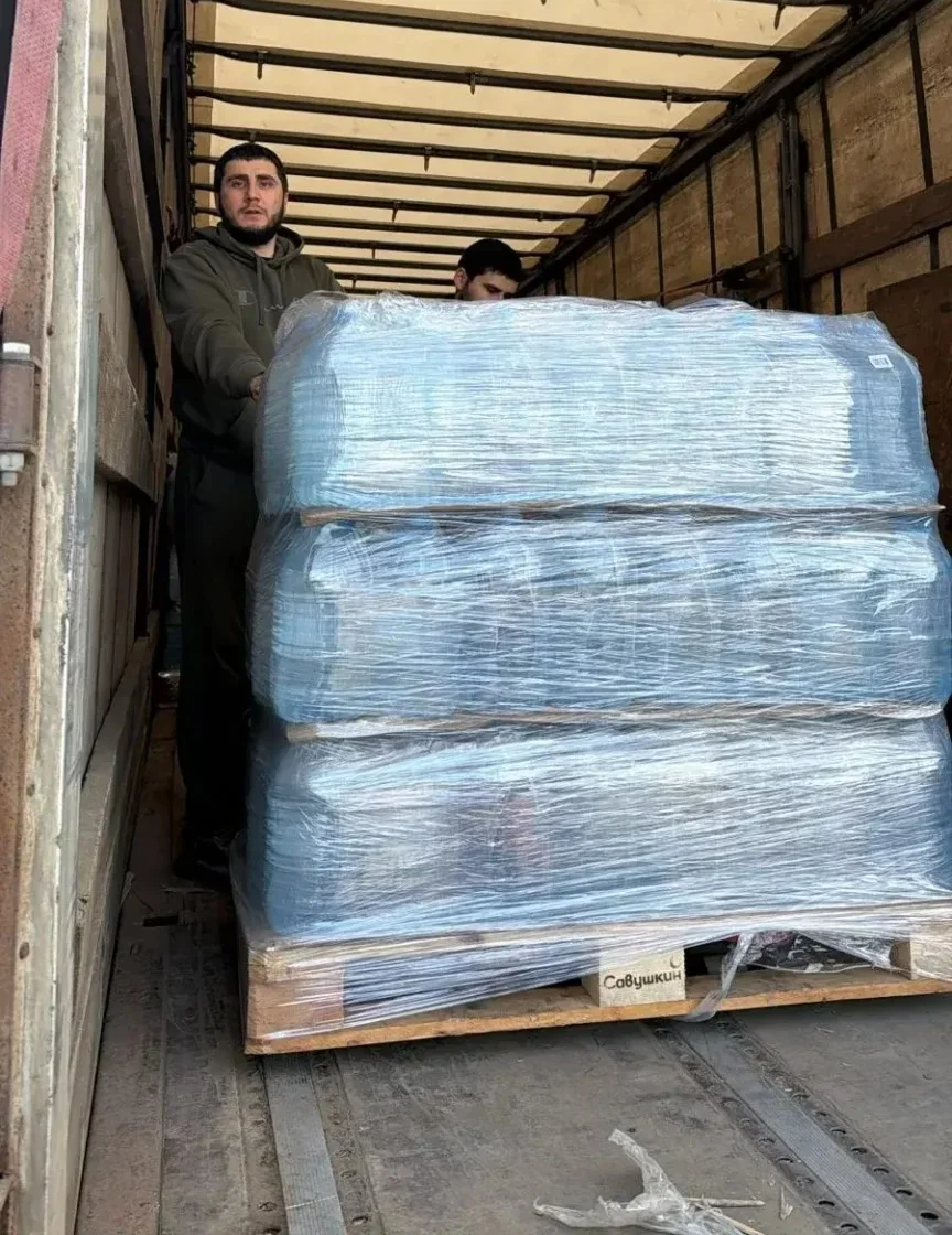 Меценат предоставил Кулинскому району спецтехнику для ликвидации последствий непогоды и обеспечил питьевой водой