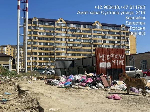 В Каспийске выявлены нарушения по вывозу мусора
