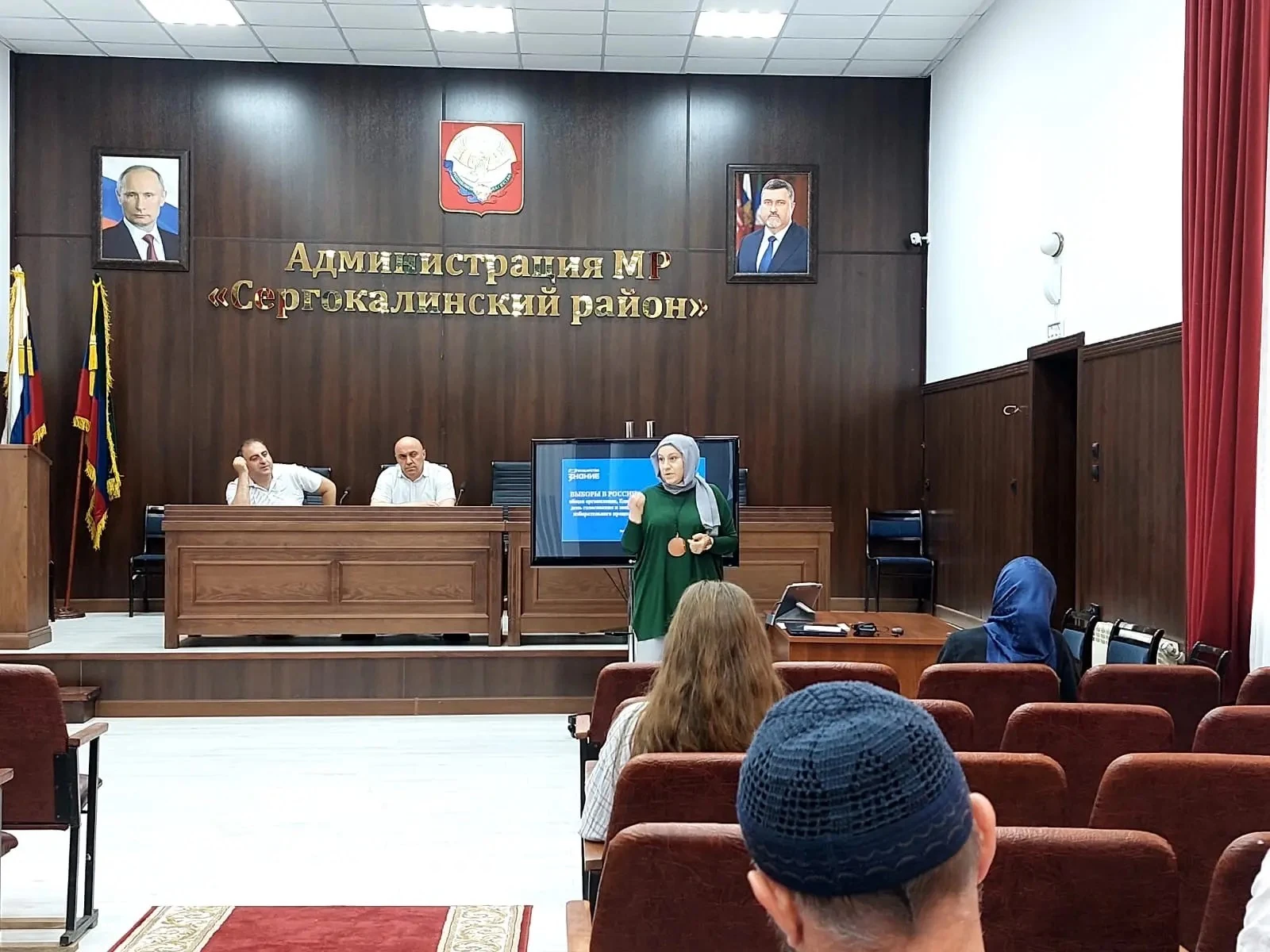 В Дагестане лекторы Общества «Знание» рассказали о выборах более 500 слушателям