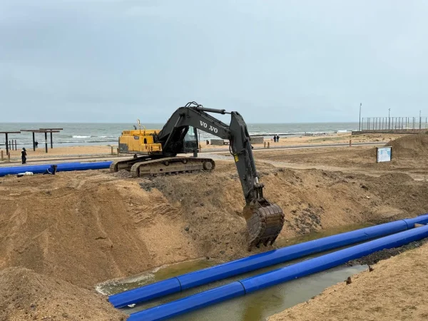 В Дагестане устраняют крупный прорыв на магистральном водоводе «Каспийск–Избербаш»