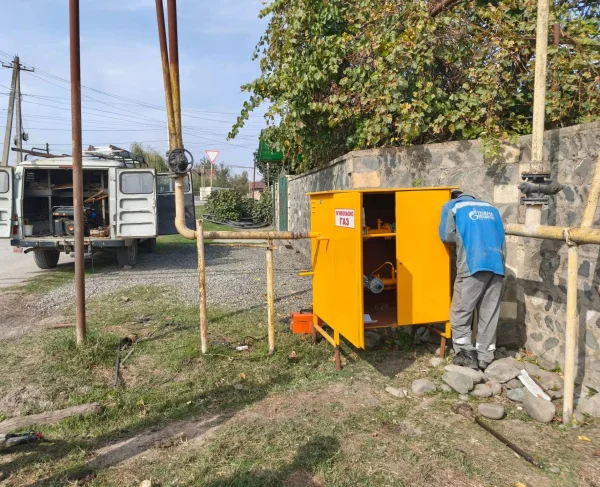 В трех селах Магарамкентского района установлены новые газорегуляторные шкафные пункты
