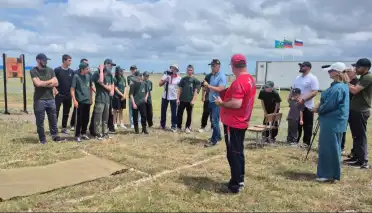 На аэродроме «Коркмаскала» проходит турнир по практическому атлетическому многоборью «С неба в бой!»