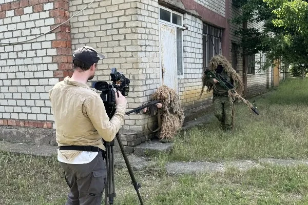 Съемочная группа телеканала «НТВ» побывала в дагестанском ОМОН «Горец»