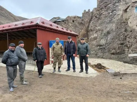 Председатель Собрания депутатов Дахадаевского района с рабочим визитом посетил село Кунки