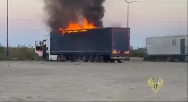 Прокуратура взяла под контроль проверку гибели человека в горящем грузовике
