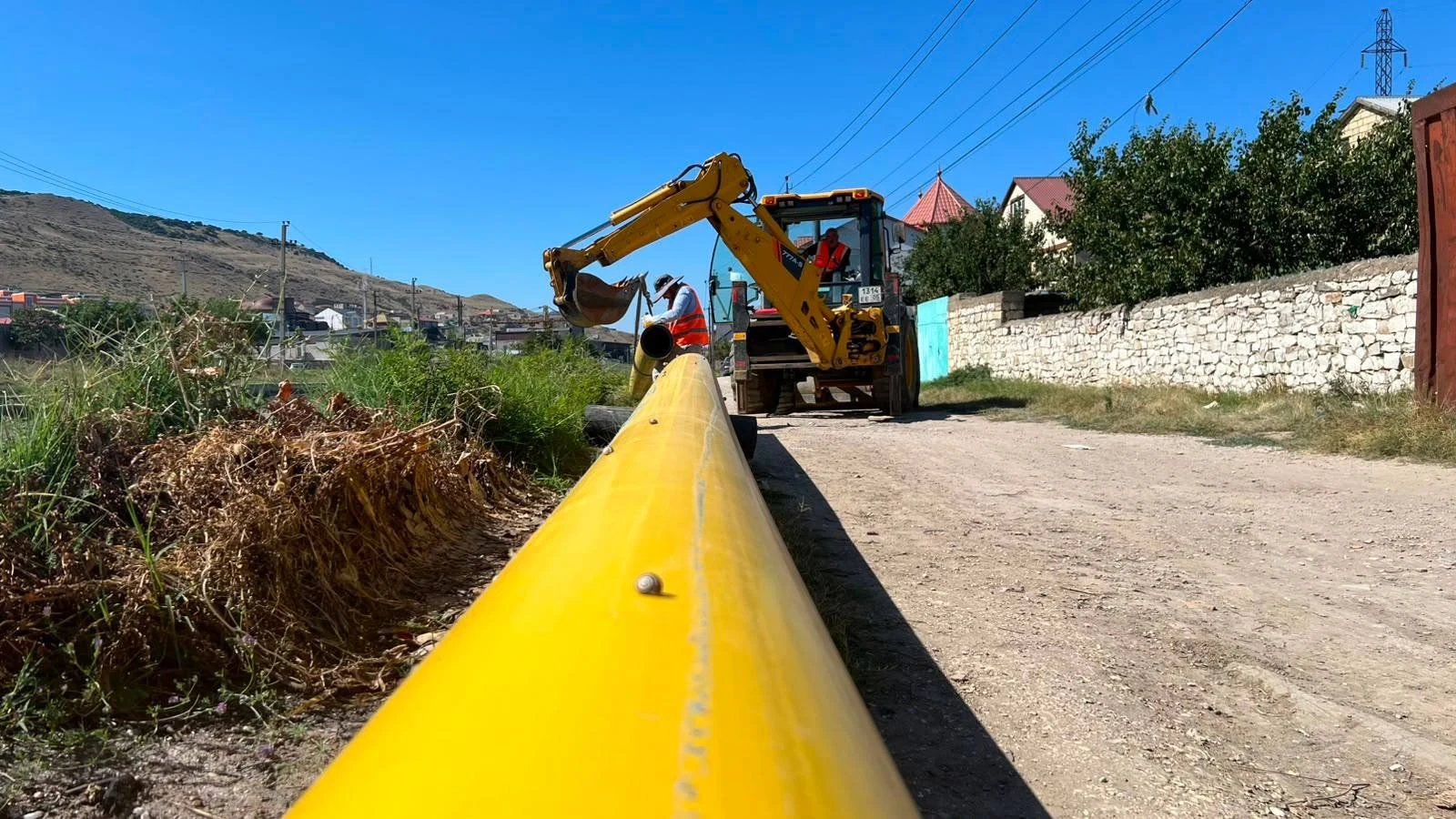 В Дагестане с начала года газ подведен к границам 1300 домовладений