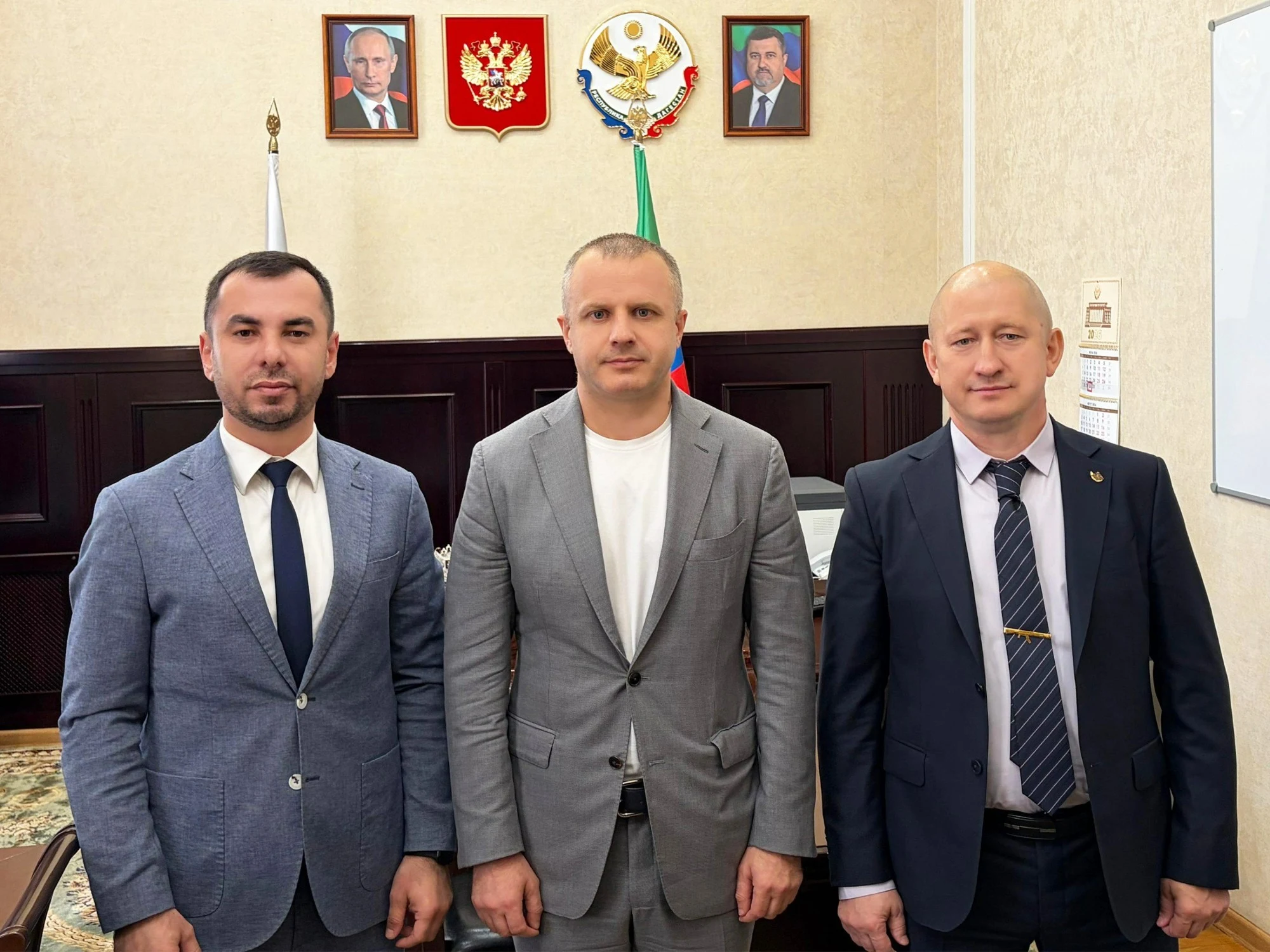 Врио заместителя председателя Правительства РД Алексей Гулисов провел встречу с мэром Южно-Сухокумска