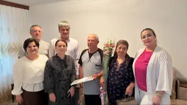 Власти Южно-Сухокумска поздравили золотых и бриллиантовых юбиляров в День семьи, любви и верности