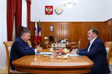 Федор Щукин провел встречу с гендиректором платформы «Россия – страна возможностей» Андреем Бетиным