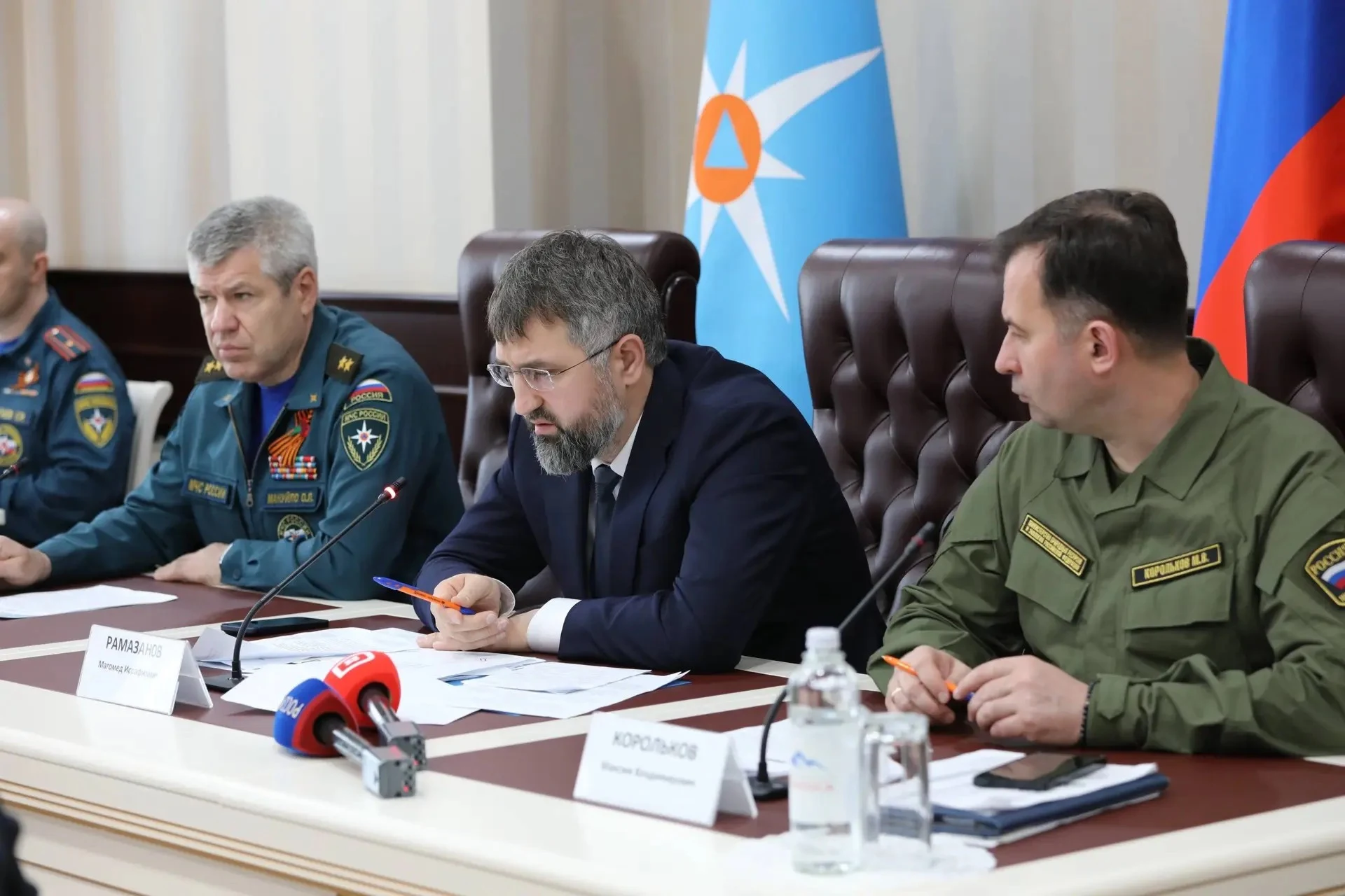Врио премьер-министра РД Магомед Рамазанов доложил о мерах по ликвидации ЧС в Дагестане