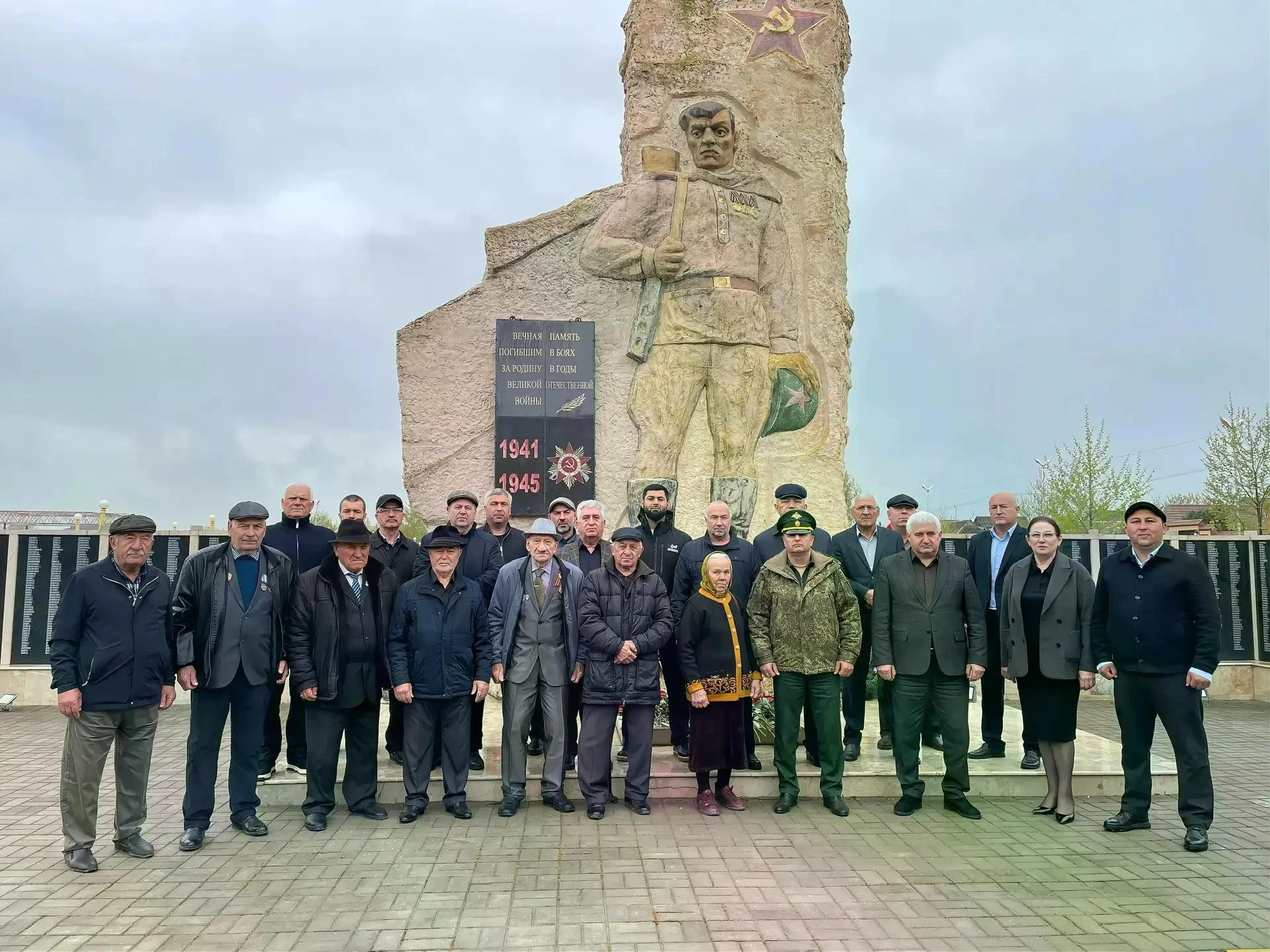 В Бабаюртовском районе состоялась церемония открытия «Вахты Памяти-2026»