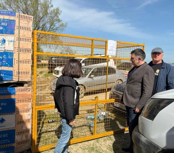 В пострадавших от паводков селах Дагестана организован сбор пластиковых отходов