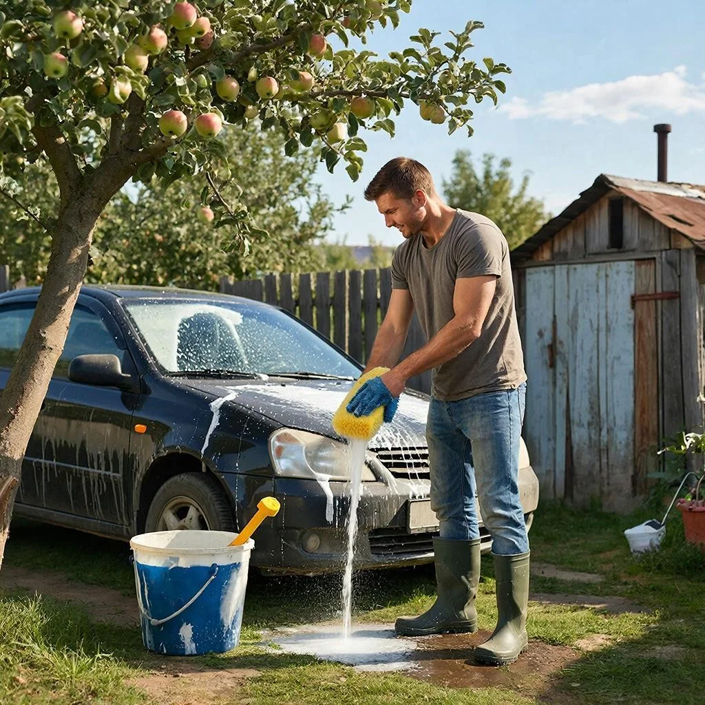 За мытье машины на даче может грозить штраф до трех тысяч рублей