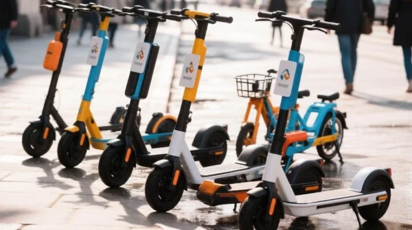 Мошенники стали расклеивать на прокатных самокатах и велосипедах стикеры с поддельными QR-кодами