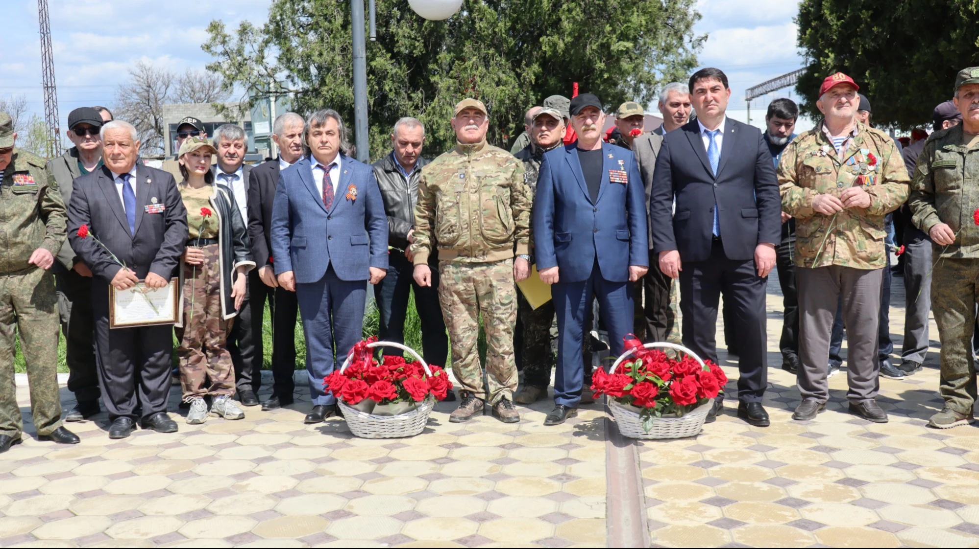 Кизилюрт встретил масштабный межрегиональный автопробег «Победа»