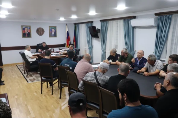 В Кизилюртовском районе прошло экстренное заседание КЧС из-за критического уровня Сулака