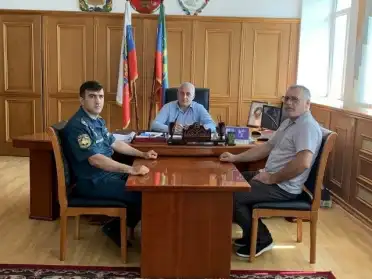 В Гергебильском районе обсудили вопросы обеспечения безопасности при подготовке к выборам и началу учебного года