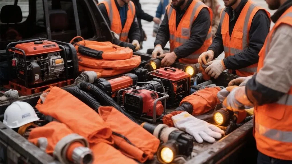 Группа RWB направила для восстановления Дагестана после ЧС 800 единиц оборудования