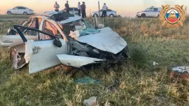Четыре человека госпитализированы после ДТП в Ногайском районе