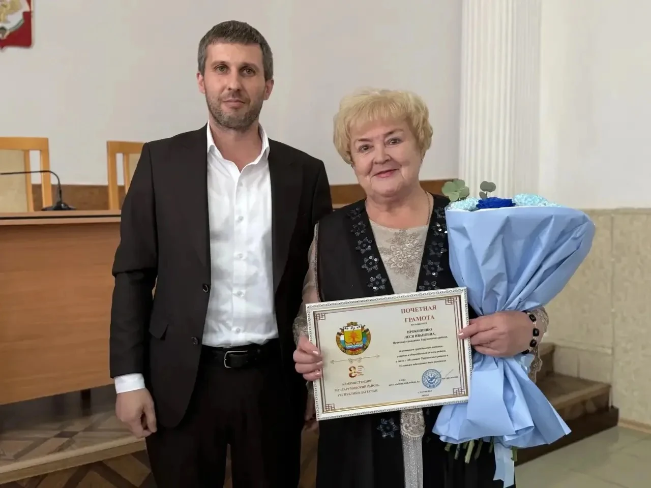 Власти Тарумовского района чествовали отличившихся земляков в рамках празднования 80-летия муниципалитета