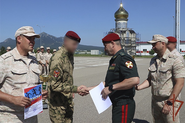 Росгвардейцы Дагестана стали призерами чемпионата СКФО по служебному биатлону и легкоатлетическому кроссу
