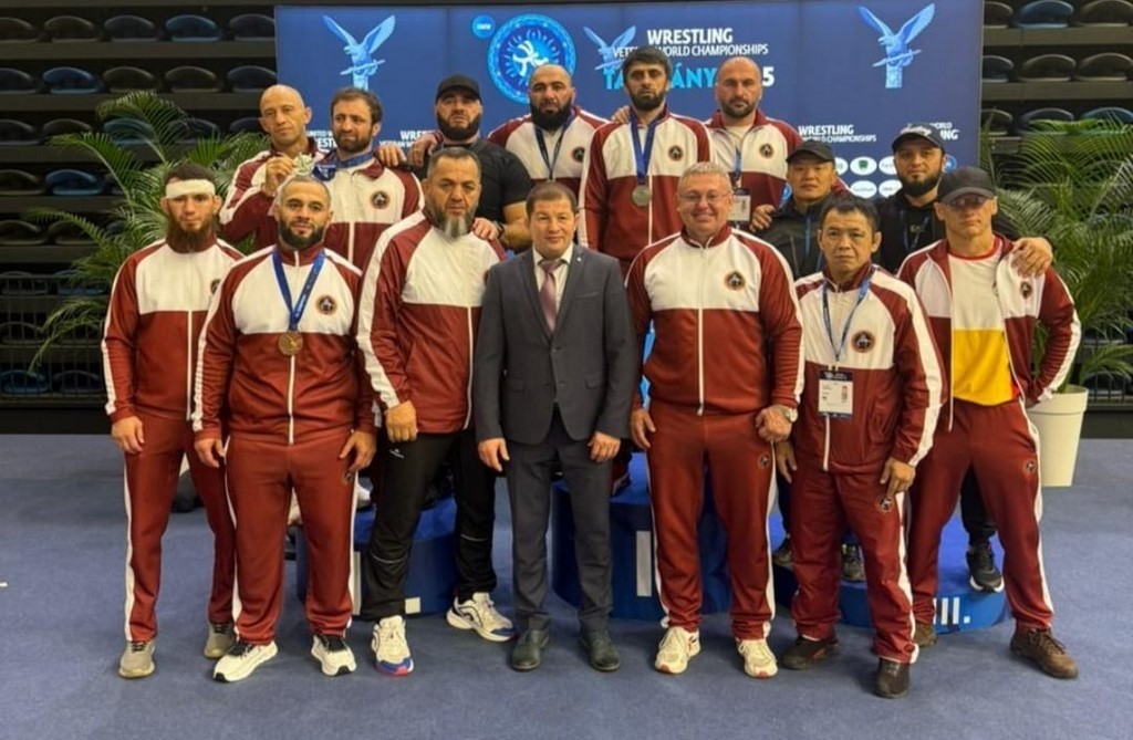 Дагестанские борцы-ветераны триумфально выступили на Чемпионате мира